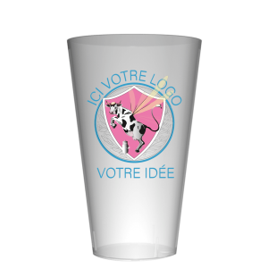 Gobelet réutilisable personnalisé